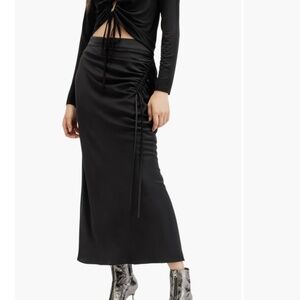 AllSaints Alexia Ruched Skirt